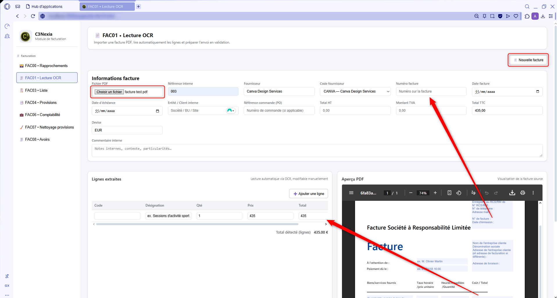 FAC01 – Lecture OCR